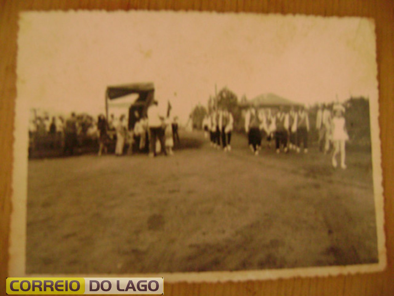 Desfile Cívico SH, década de 1960. Avenida Brasil.