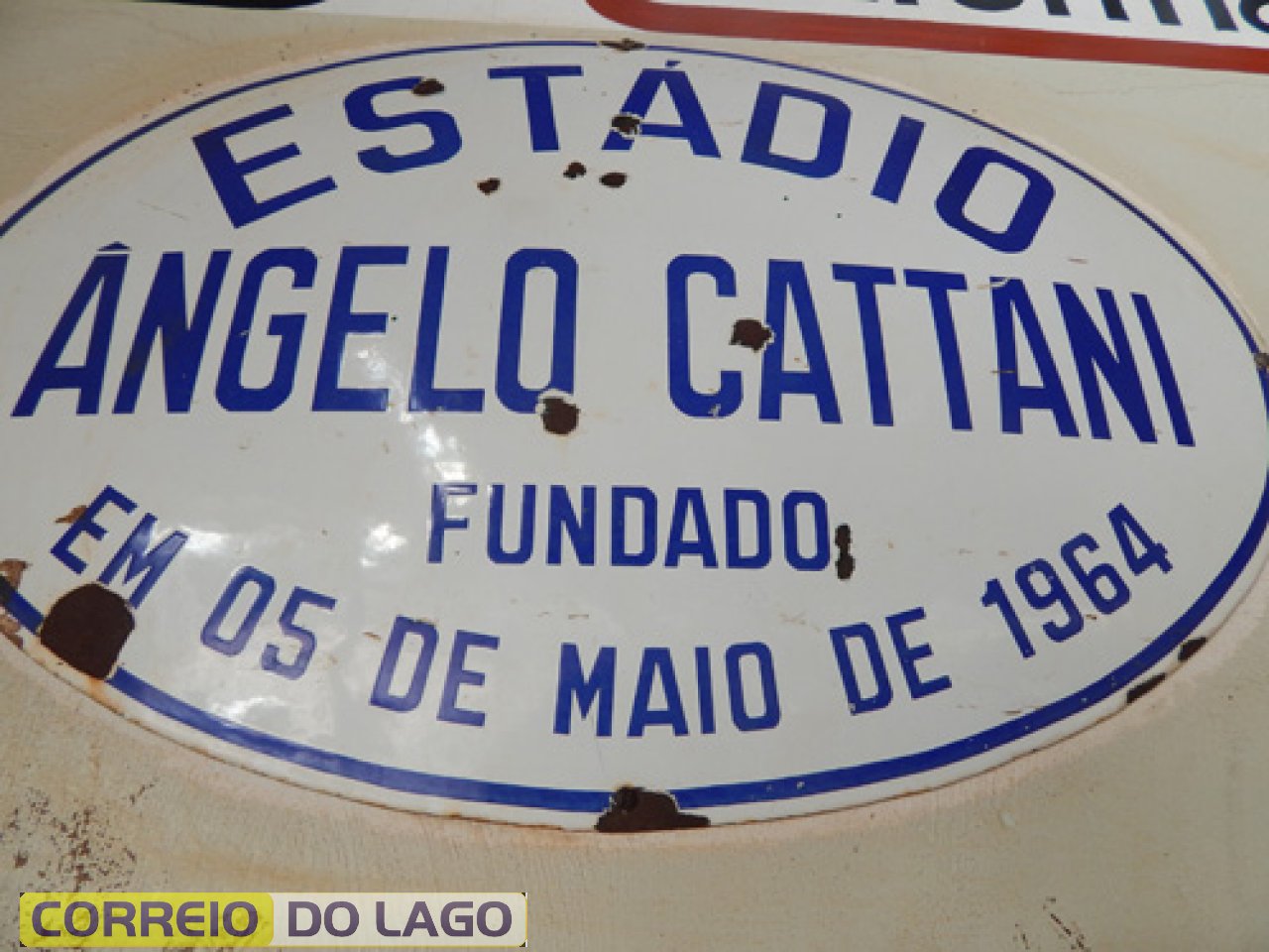 Placa de fundação do Clube União.
