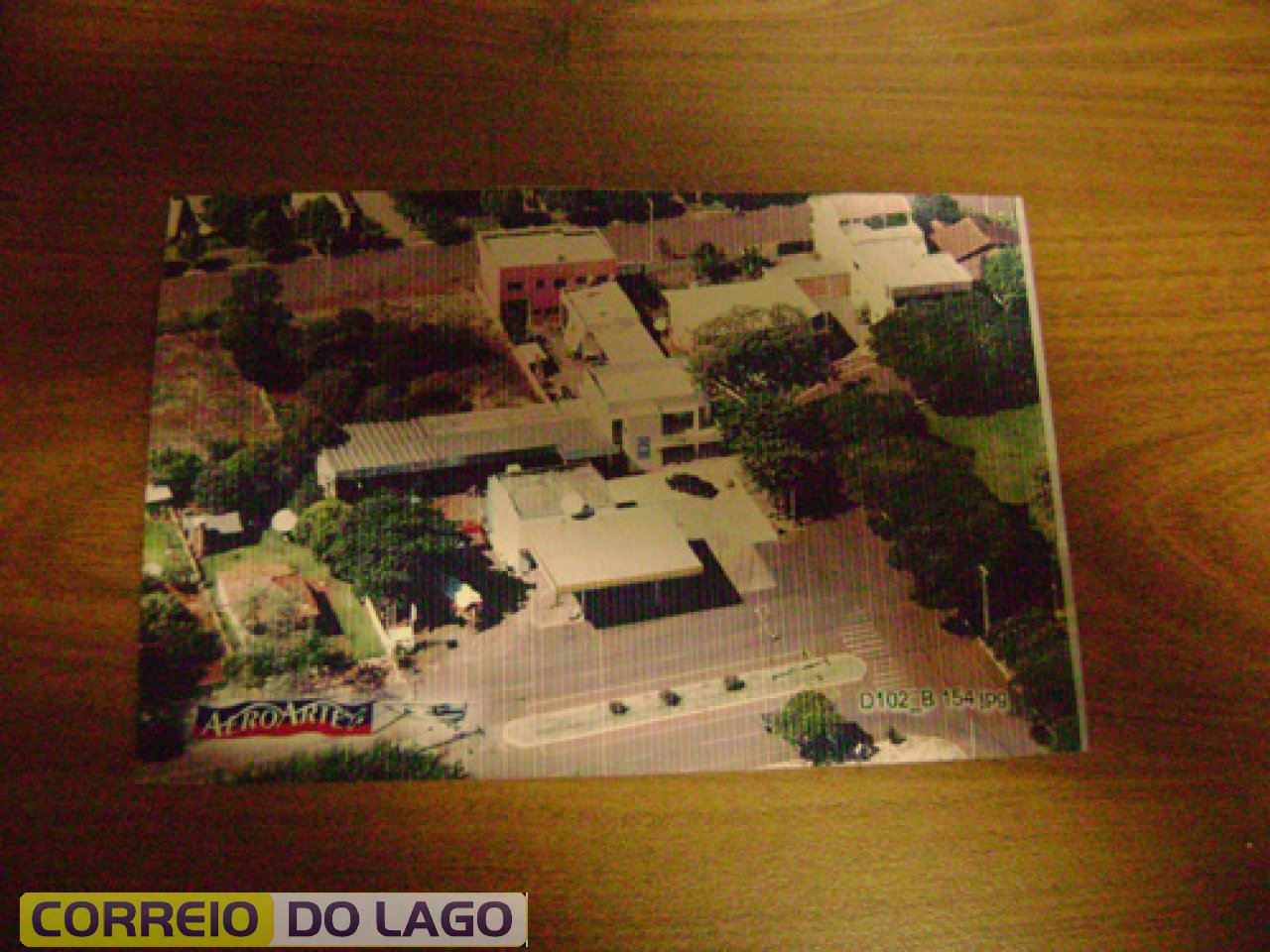 Vista panorâmica o Posto Ipiranga. Década de 1990.