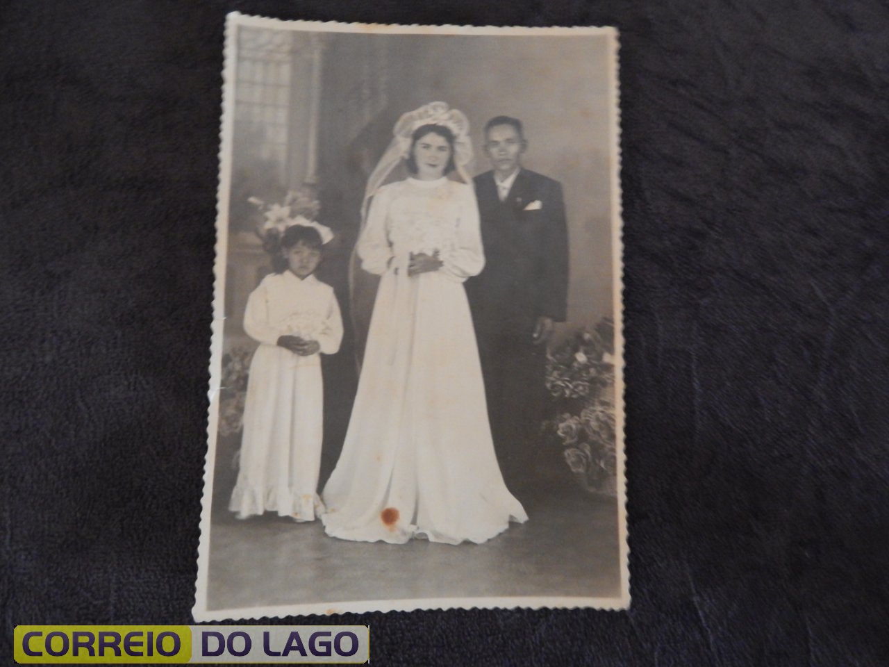 Casamento de Mario R. Correia e Manuela Morelli, (28/06/1952). Urai norte do Paraná.