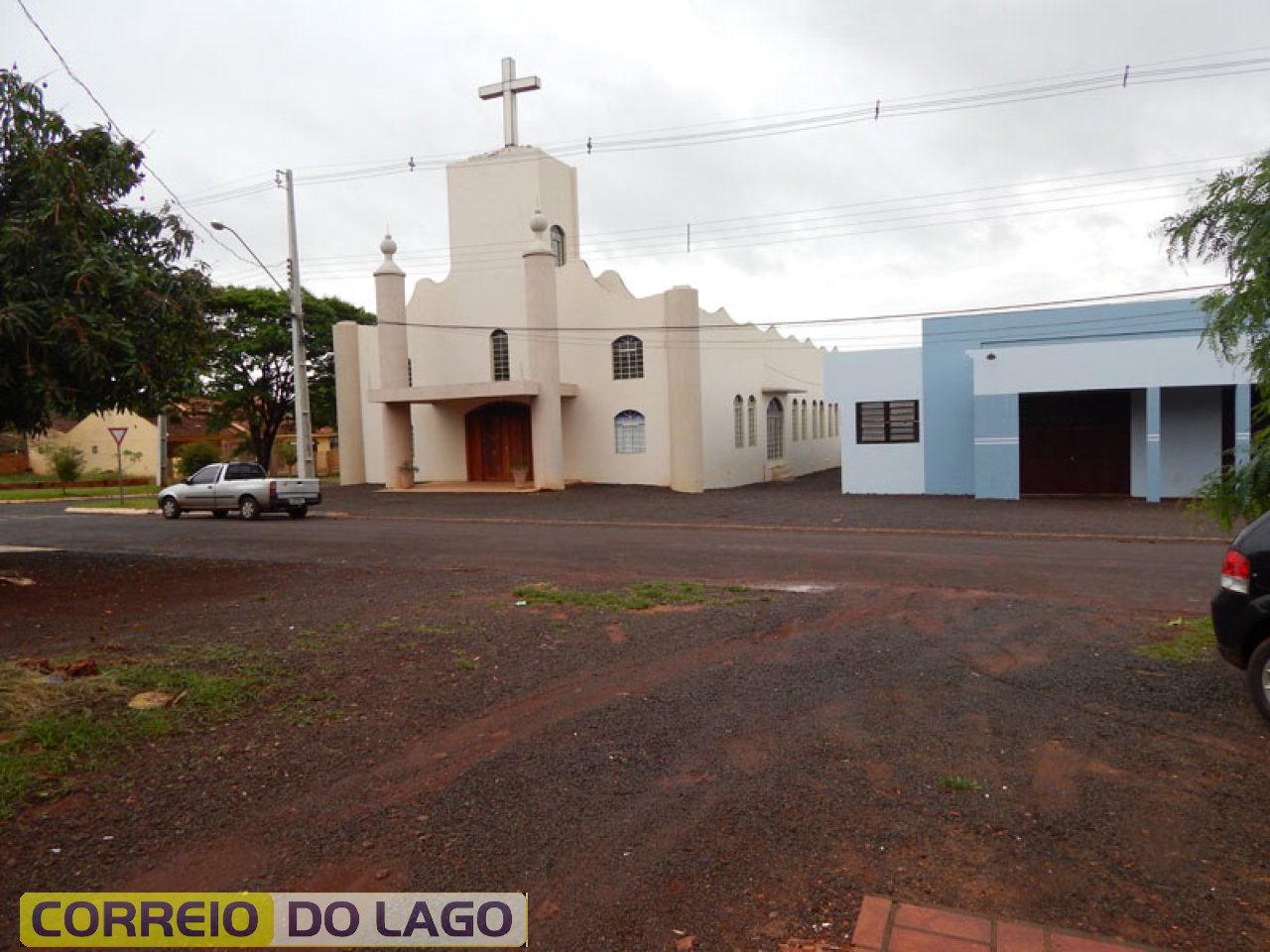 Igreja São Luiz Gonzaga - Bairro S. Luiz. José Carvalho foi mestre de obra quando da construção do templo religioso.