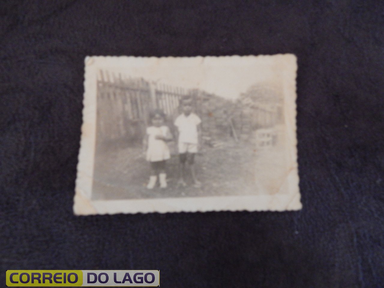 Família de Ana Galvão e Marcelino Galvão - Esquerda: Fátima e Luis Galvão. Mirador. Ano 1966