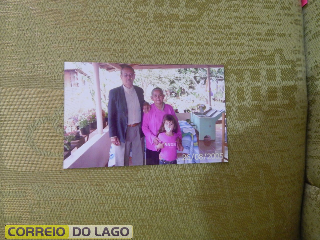 Marcelino José Galvão e Ana Rosa Galvão. Década de  2000. Vera Cruz do Oeste - Pr.
