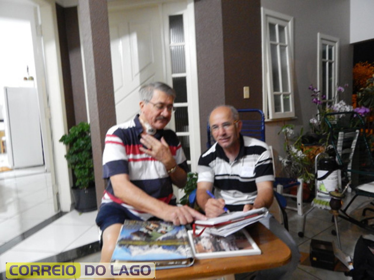 Aldair Arnold e Prof. João Rosa