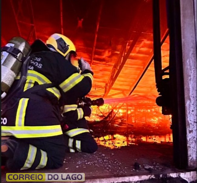 Foto: Bombeiros Voluntários de Ilhota