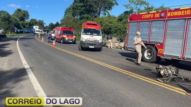 Grave acidente com vítima fatal é registrado na BR-277 – Cidades do Oeste