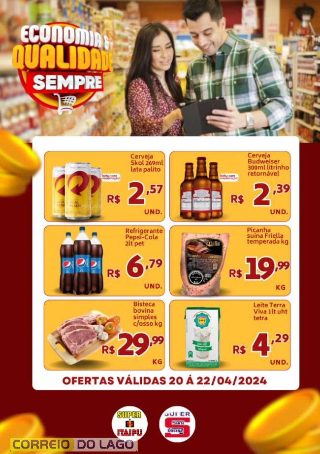 Super Itaipu E Super Santa Helena Tem Ofertas Imperdíveis Para Esse Final De Semana Correio Do 1666