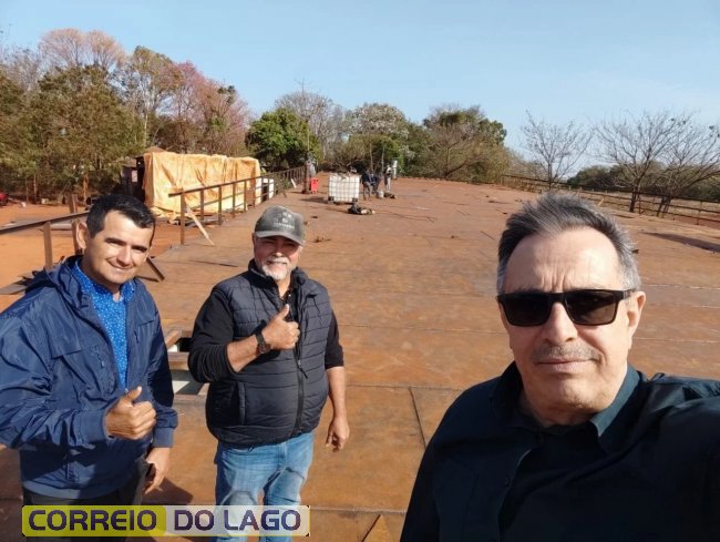 Francisco Gayoso, Adjaime Pavei e Elder Boff